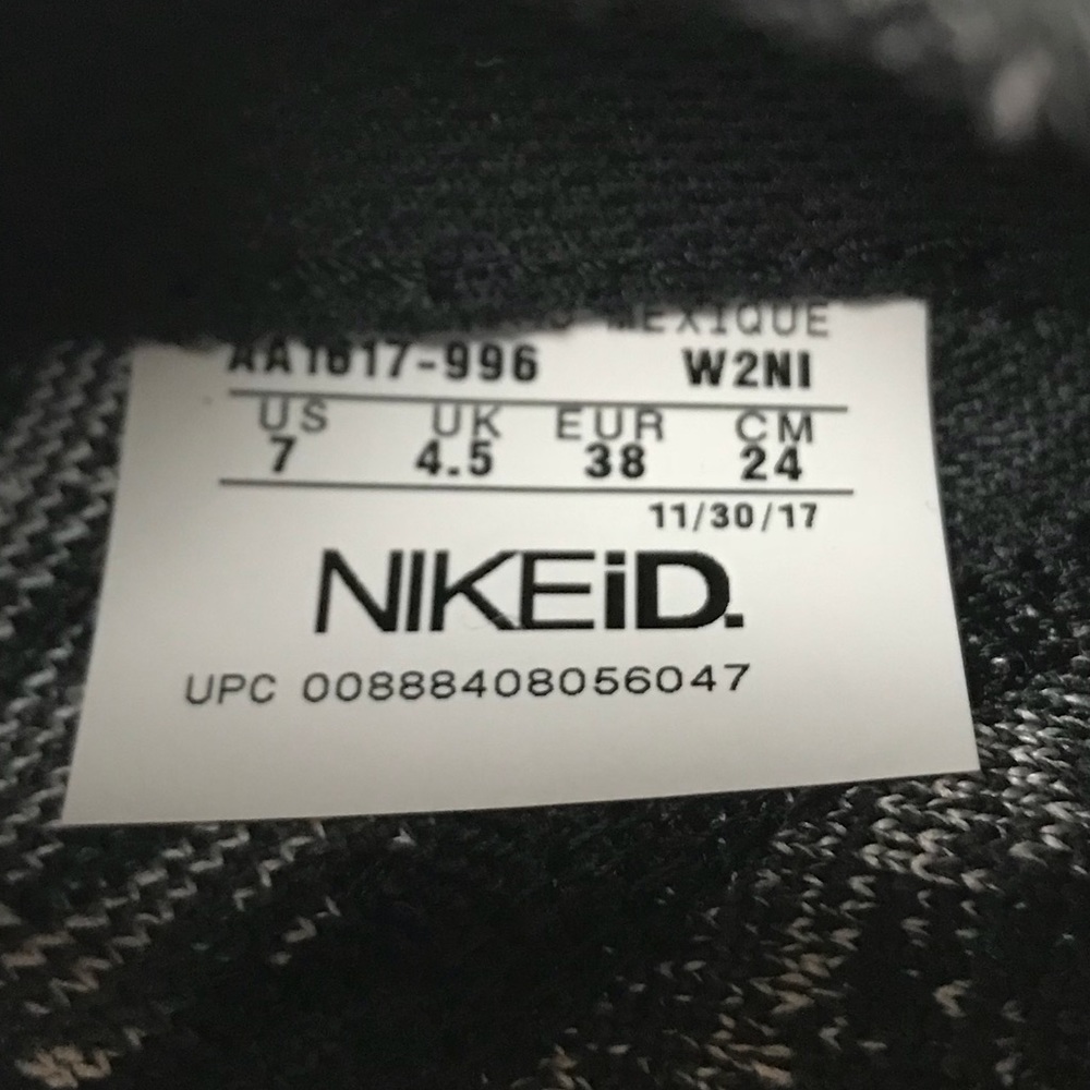 NWT NikeID Free Rn Flyknit 2017 WMNS - Picture 8 of 8